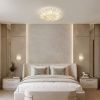 Люстра потолочная Eurosvet Flowers (Фловерс) 101015/10 латунь Smart