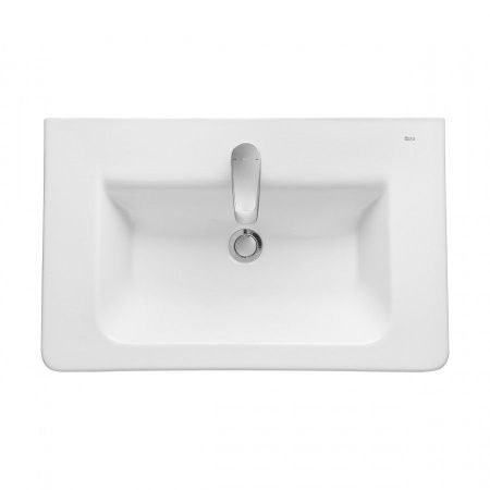 Раковина из сантехнического фарфора Roca The Gap Unik 7327471000 70х40 накладная цвет белый