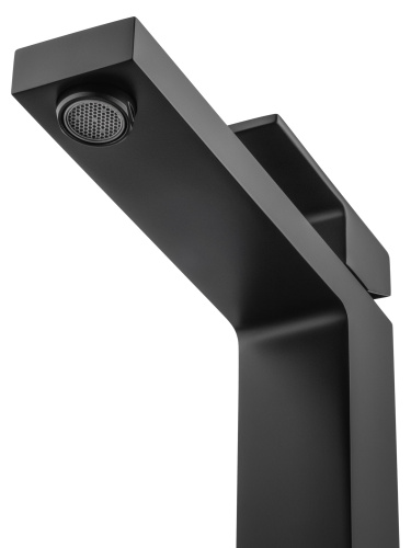 Смеситель Wonzon & Woghand Cube WW-88239016-MB на столешницу черный - фото 3