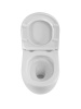 Унитаз подвесной BelBagno COMPATTO BB003CH-TOR/SC белый с сиденьем микролифт безободковый смыв торнадо
