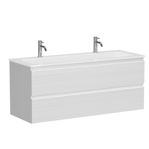 Тумба под раковину Sancos FOLK FL120W 119,5х44,5х50 настенная - фото 2