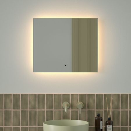 Зеркало с подсветкой Defesto GLOW DF 2513RH 60х50 подвесное