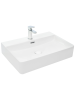 Раковина из сантехнического фаянса WeltWasser WW SK 10000003865 60х40 подвесная цвет белый 1 отверстие под смеситель