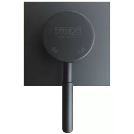 Смеситель для ванны и душа Fiore Xenon 44NN7515 встраиваемый в стену черный с термостатом