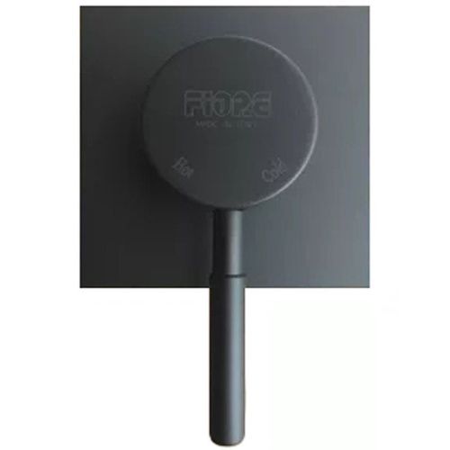 Смеситель для ванны и душа Fiore Xenon 44NN7515 встраиваемый в стену черный с термостатом - фото 2