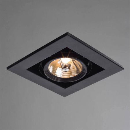 Светильник встраиваемый Arte Lamp Cardani Medio (Цардани Медио) A5930PL-1BK