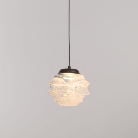 Светильник подвесной Delight Collection MD25030003-1A matt black/clear