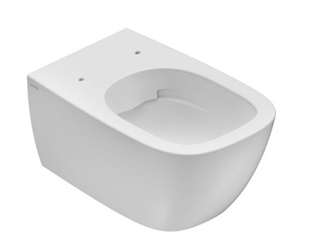 Чаша унитаза подвесная Globo GENESIS GNS02BI цвет белый без сиденья смыв торнадо