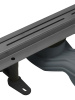 Душевой лоток Cezares LUX LUX-LD-80-GM 85х10 оружейная сталь