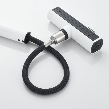 Смеситель для кухни Raffine F203C на мойку белый