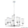 Люстра подвесная Crystal Lux Gloria (Глориа) GLORIA SP9 CHROME