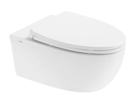 Чаша унитаза подвесная Arrow AHB2162H цвет белый без сиденья безободковая каскадный смыв