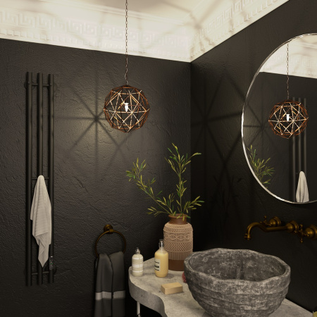 Полотенцесушитель Маргроид Inaro Inaro3v-12012-1049-9005R 15х120 электрический черный матовый