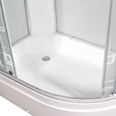 Душевая кабина AvaCan EM2712LNLED 120х80 асимметричная без крыши ориентация левая