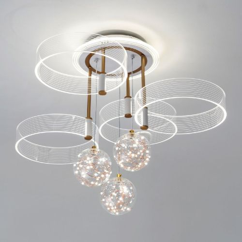 Люстра потолочная LED4U L1040-750 WT - фото 2