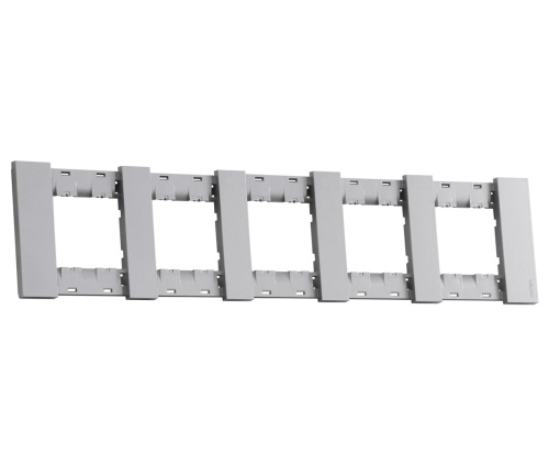 Рамка пятиместная Meiton Soft Touch (Софт Тоуч) AA4802M5AS - фото 2