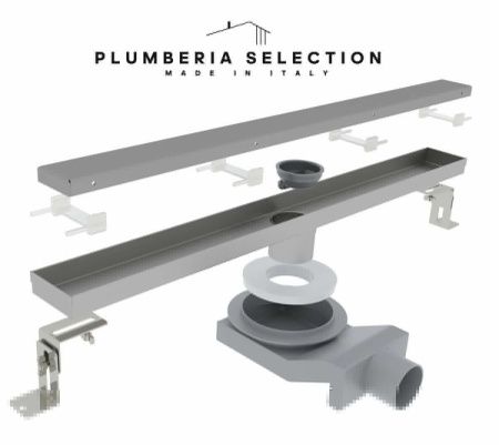 Душевой лоток Plumberia Selection PSL LINEAR PSL60MT 60х5 нержавеющая сталь