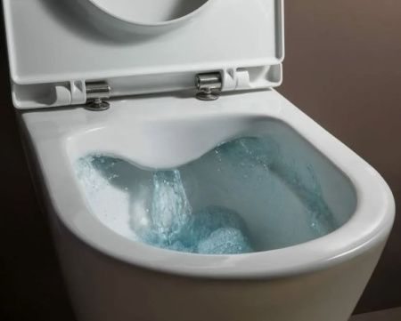 Унитаз-компакт напольный с бачком Stella Polar Ронда SP-00001877 белый с сиденьем микролифт безободковый смыв воронка-водоворот