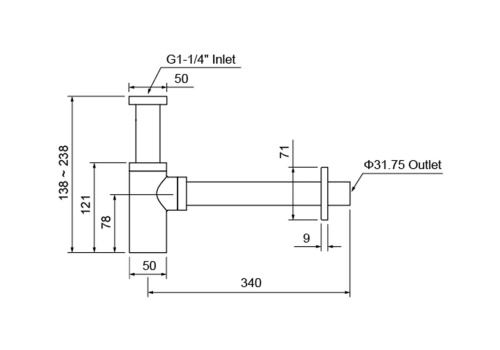 Сифон Aquatek AQ6012BGM - фото 2