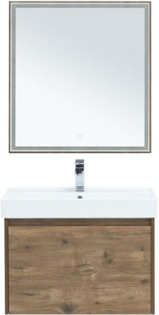 Зеркало с подсветкой Aquanet Nova Lite 00249513 80х80 подвесное