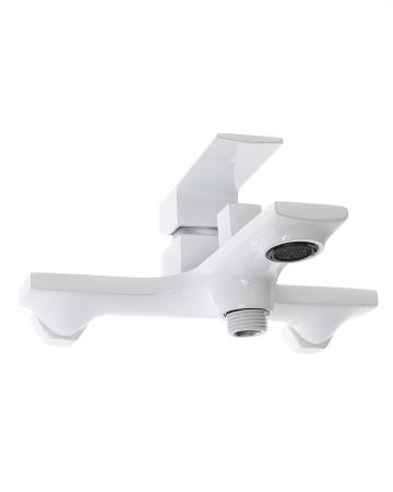 Душевая стойка Orange Lutz M04-944w настенная цвет белый