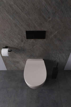 Чаша унитаза подвесная Allen Brau Fantasy 4.11004.IV цвет бежевый без сиденья безободковая каскадный смыв