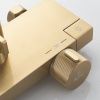 Душевая стойка Rose R1896G настенная цвет золото с термостатом