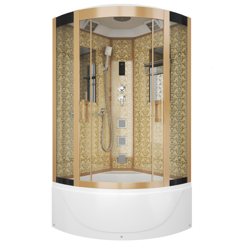 Душевая кабина Niagara Luxe 7710G 100х100 четверть круга