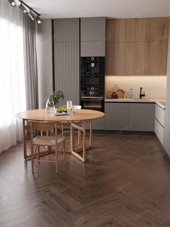Кварцвиниловая плитка Norland Lagom Parquet LVT 1034-09 Sterk толщина 0.2 см 34 класс 590х118