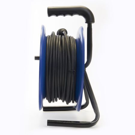 Удлинитель на металлической катушке 4-местный 30м Stekker PRF02-41-30 39296