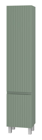 Шкаф-пенал Brevita Victory VIC-05035-080L 40х170 подвесной цвет зеленый