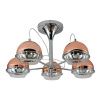 Люстра на штанге Lumina Deco Veroni (Верони) LDC 1029-5 R.GD