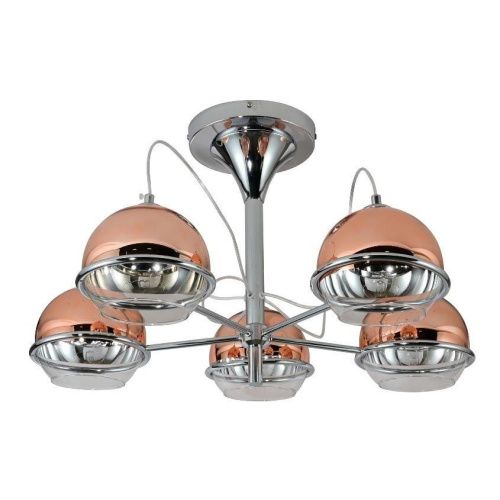 Люстра на штанге Lumina Deco Veroni (Верони) LDC 1029-5 R.GD - фото 2