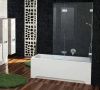 Душевая шторка на ванну Ravak BVS2 7ULA0A00Z1 100х150 стекло прозрачное профиль хром ориентация левая