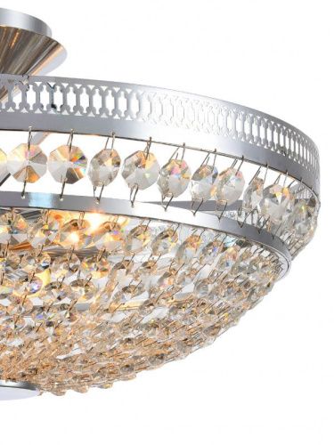 Люстра на штанге Natali Kovaltseva Barocco (Бароццо) BAROCCO 81405/6C CHROME - фото 2