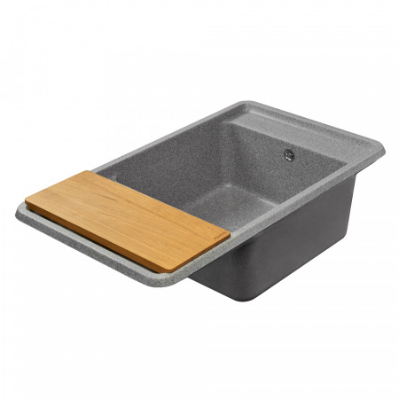 Кухонная мойка Aquaton Беллис 1A724832BS230 87х51 цвет серый