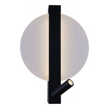 Светильник настенный Reluce 86212-9.2-001CT LED8+3W BK