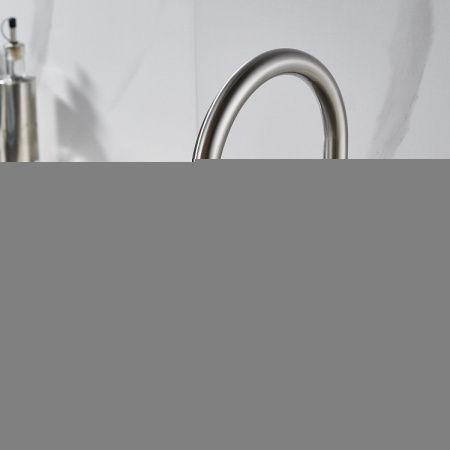 Смеситель для кухни Shevanik S128L на мойку сатин