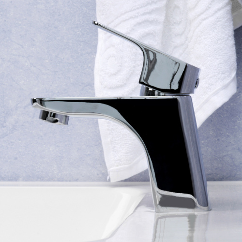 Смеситель WasserKRAFT Salm 2700 2703 на раковину хром - фото 4