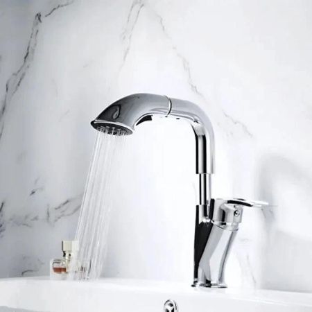 Смеситель Shevanik S5121 на раковину хром