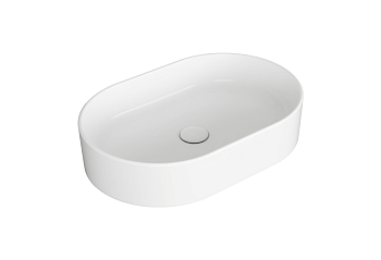 Раковина из санфаянса Simas Folio FO02bi 60х38 накладная цвет белый без отверстий под смеситель