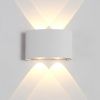 Уличный настенный светодиодный светильник Crystal Lux CLT 023 CLT 023W2 WH