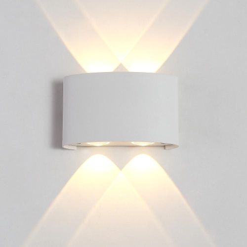 Уличный настенный светодиодный светильник Crystal Lux CLT 023 CLT 023W2 WH - фото 2