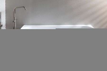 Ванна акриловая Allen Brau Priority 2.31005.21A 160х80 пристенная асимметричная с ножками