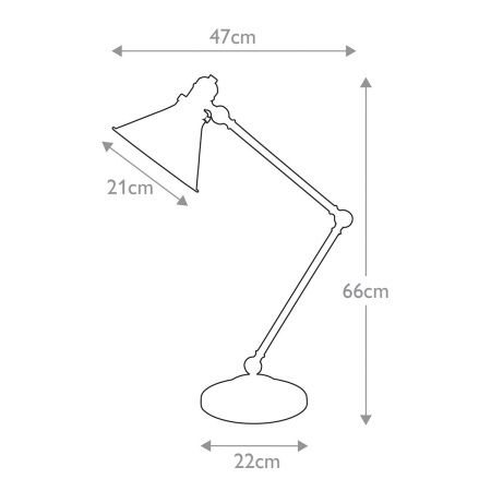 Настольная лампа Elstead Lighting Provence (Провенце) PV-TL-AB