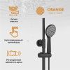 Душевая стойка Orange Thermo T02S3-911b настенная цвет черный с термостатом