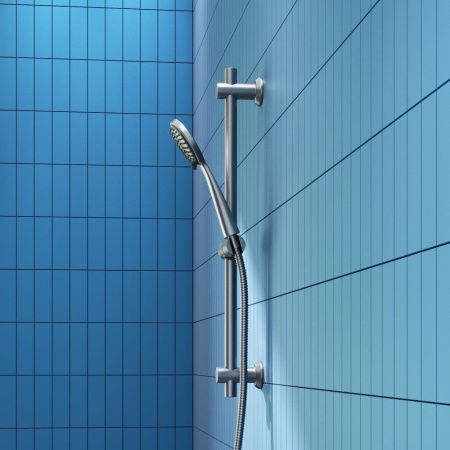 Душевой гарнитур Dorff Logic D0103000SS настенный нержавеющая сталь