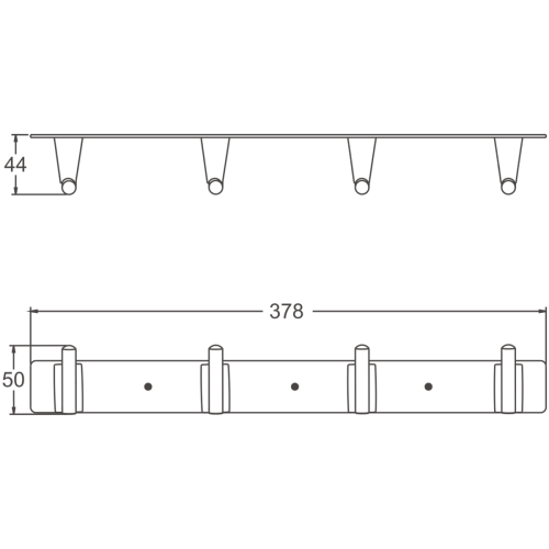 Крючок BELZ B91415-4 - фото 2