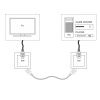 Розетка HDMI Werkel Серебряный 4690389110993