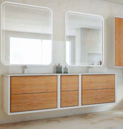 Зеркало с подсветкой Cezares 54355 70х90 подвесное